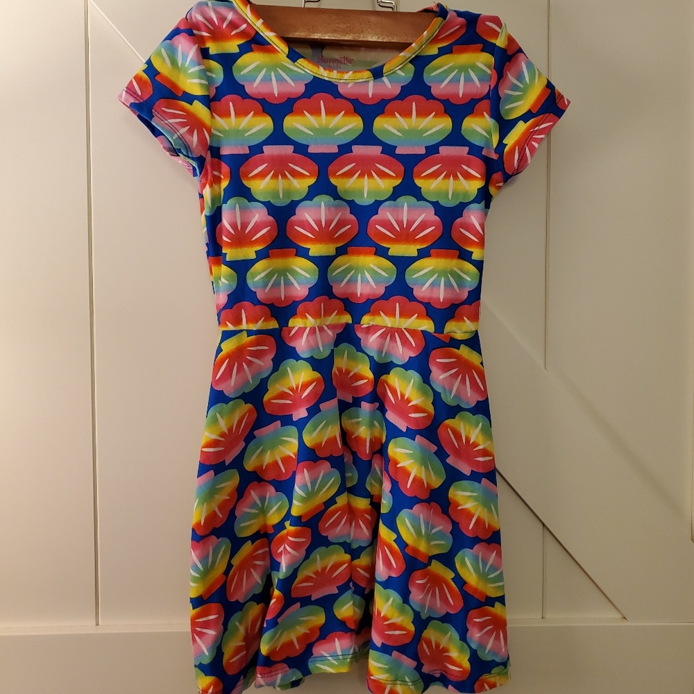 Rainbow colored dress